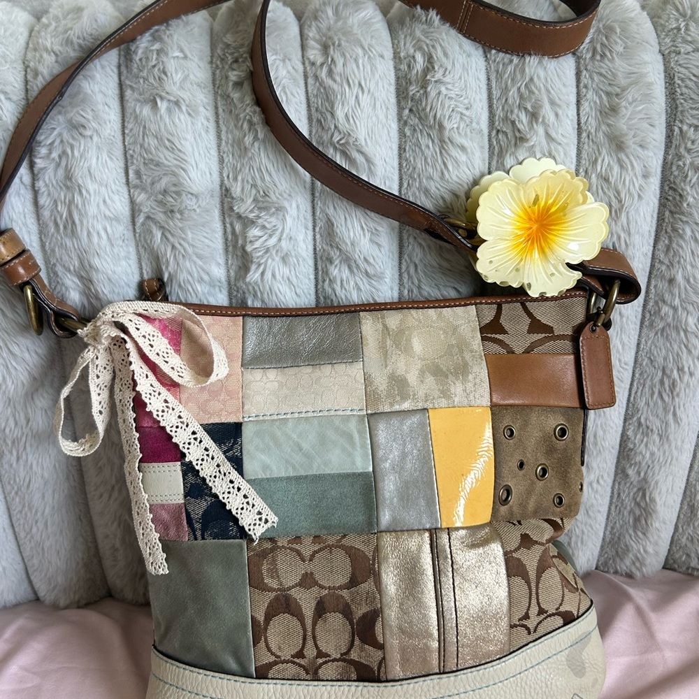 Coach Patchwork Small Hobo - image 1